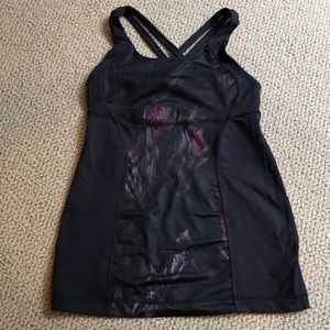 Lululemon Black work out top